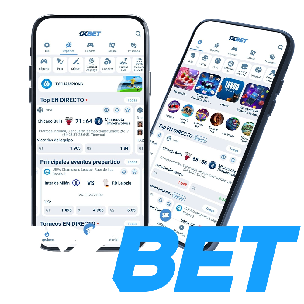 Ứng dụng 1Xbet trên điện thoại